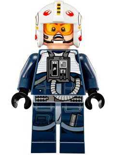LEGO Minifigure -- Y-Wing Pilot (75162)-Star Wars / Star Wars Rogue One -- SW0801 -- Creative Brick Builders
